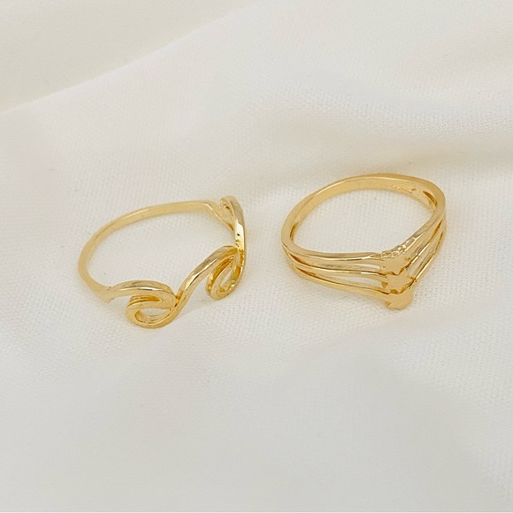 Ocean Wave Ring - Picture 10 of 12